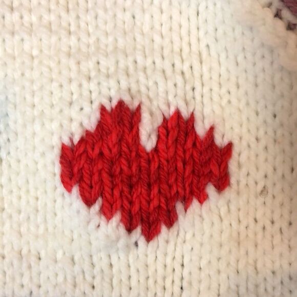 Vintage 1980’s Custom-made zip up knit sweater | One of a Kind Statement Piece - Picture 9 of 12